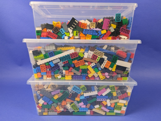 LEGO Bulk Lot 14LB Random Assorted Parts & Pieces - Genuine LEGO Bundle