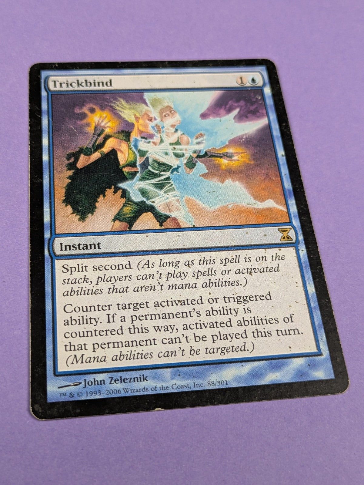 MTG Magic: Time Spiral: Trickbind #88/301 Rare - LP