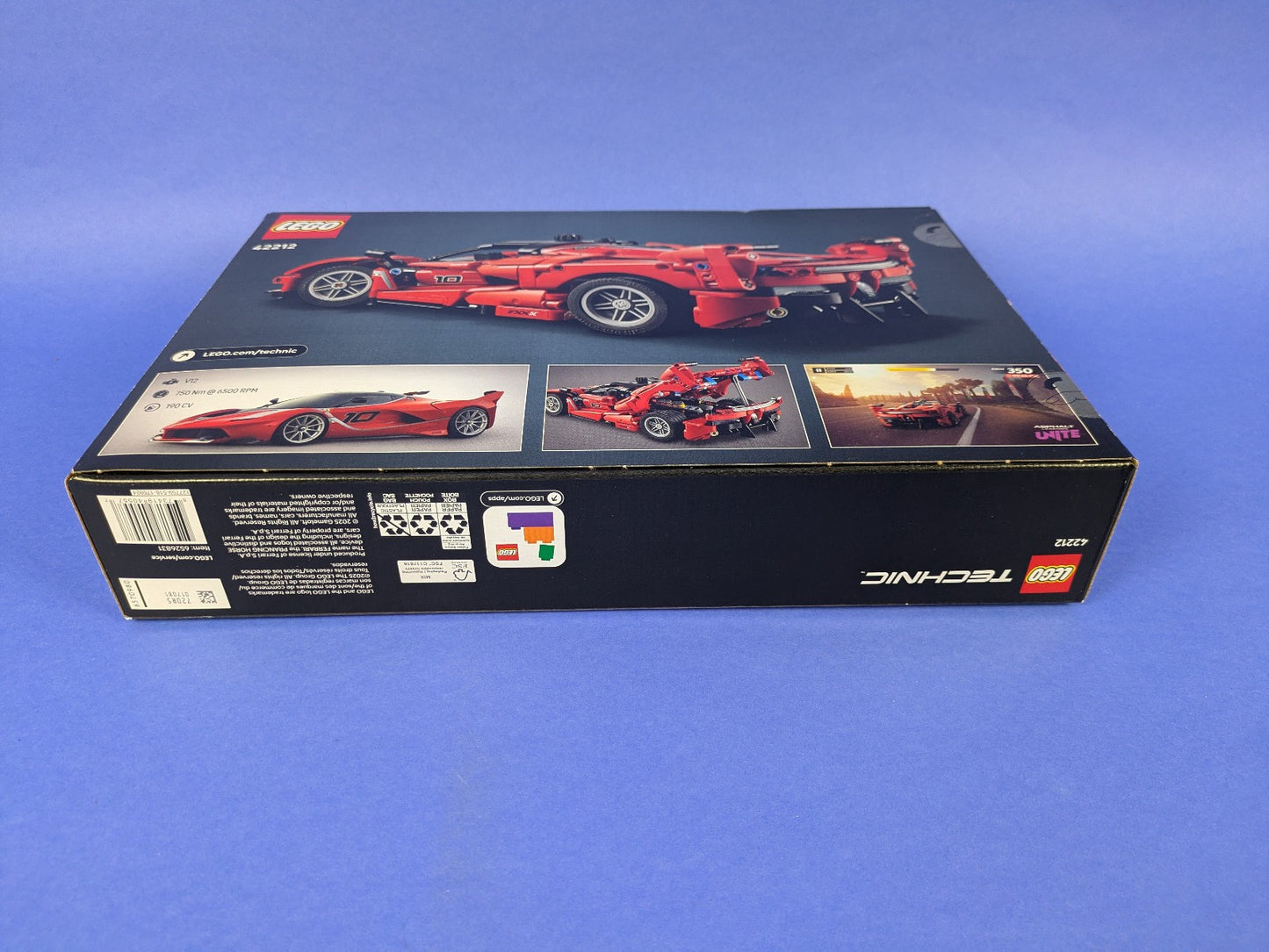 Lego Technic: Model: Race: Ferrari FXX K Set 42212 - BRAND NEW