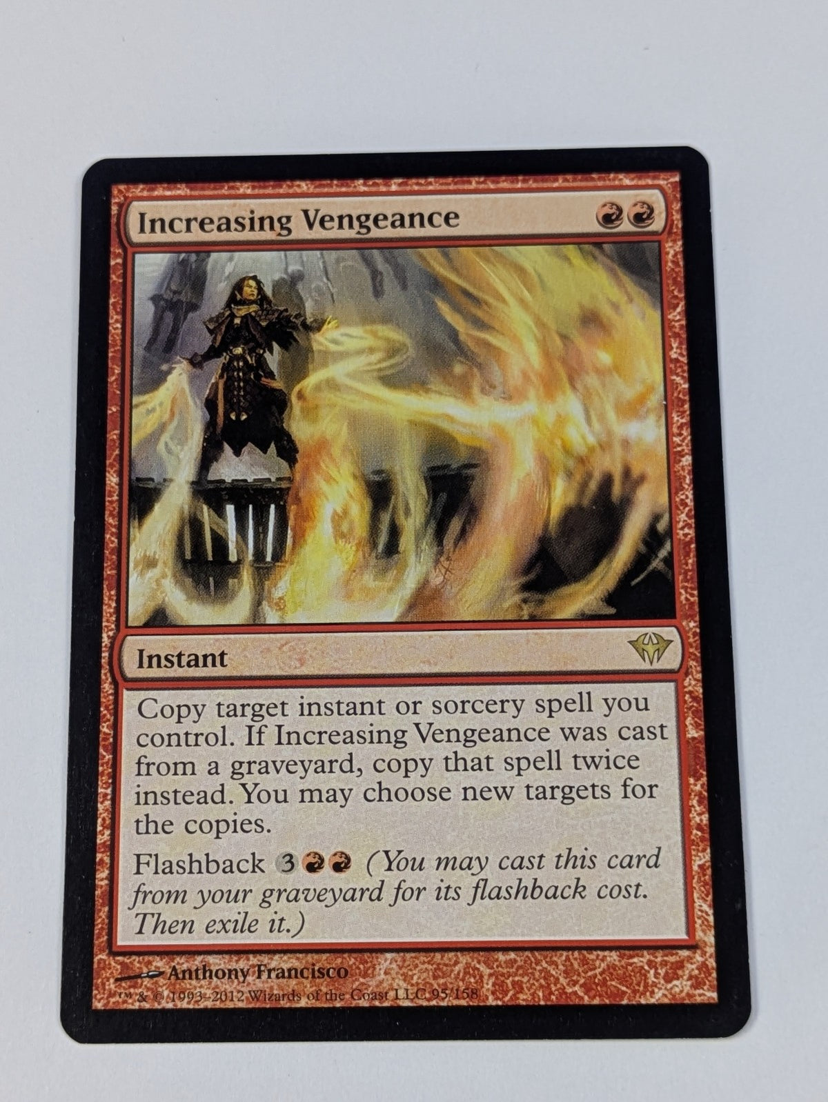 MTG Magic: Dark Ascension: Increasing Vengeance #95/158 Rare - LP