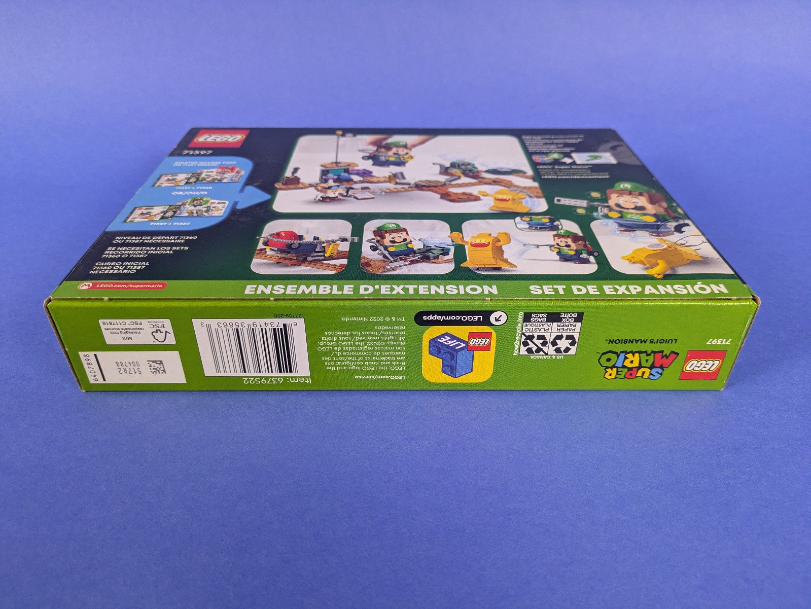 Lego Super Mario: Lab and Poltergust - Expansion Set 71397 - BRAND NEW!