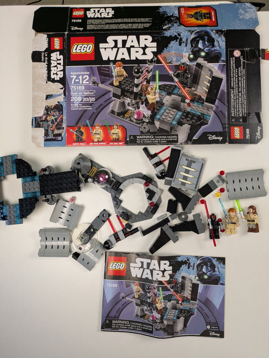 Lego Star Wars: Episode 1: Duel on Naboo Set 75169 - 99% Complete