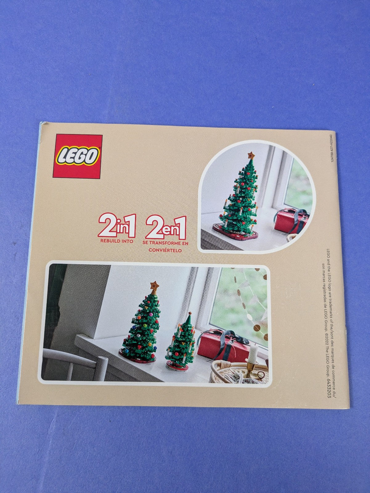 LEGO Holiday & Event Christmas Tree 40573 Complete Set Pre-Owned