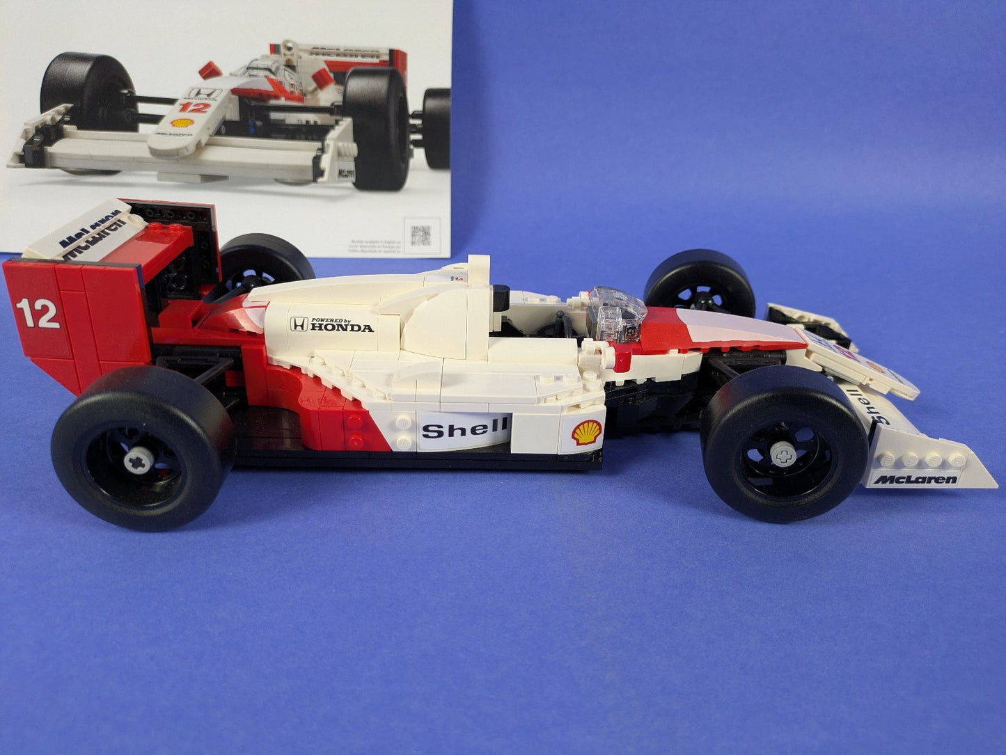 Lego Creator: Race: McLaren MP4/4 & Ayrton Set 10330 Incomplete Set