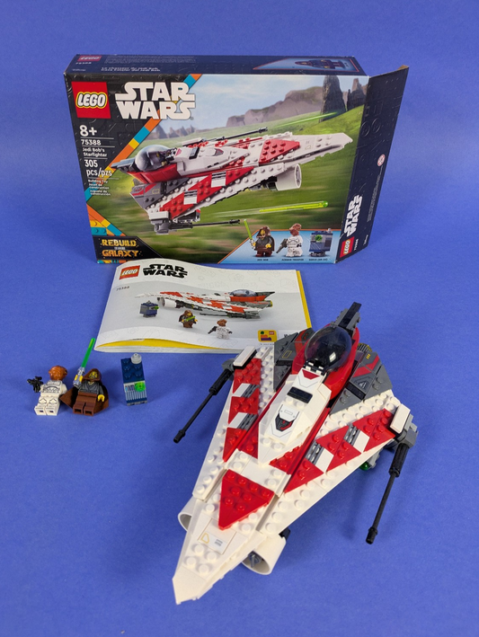 Lego Star Wars: Jedi Bob's Starfighter Set 75388 Complete Set