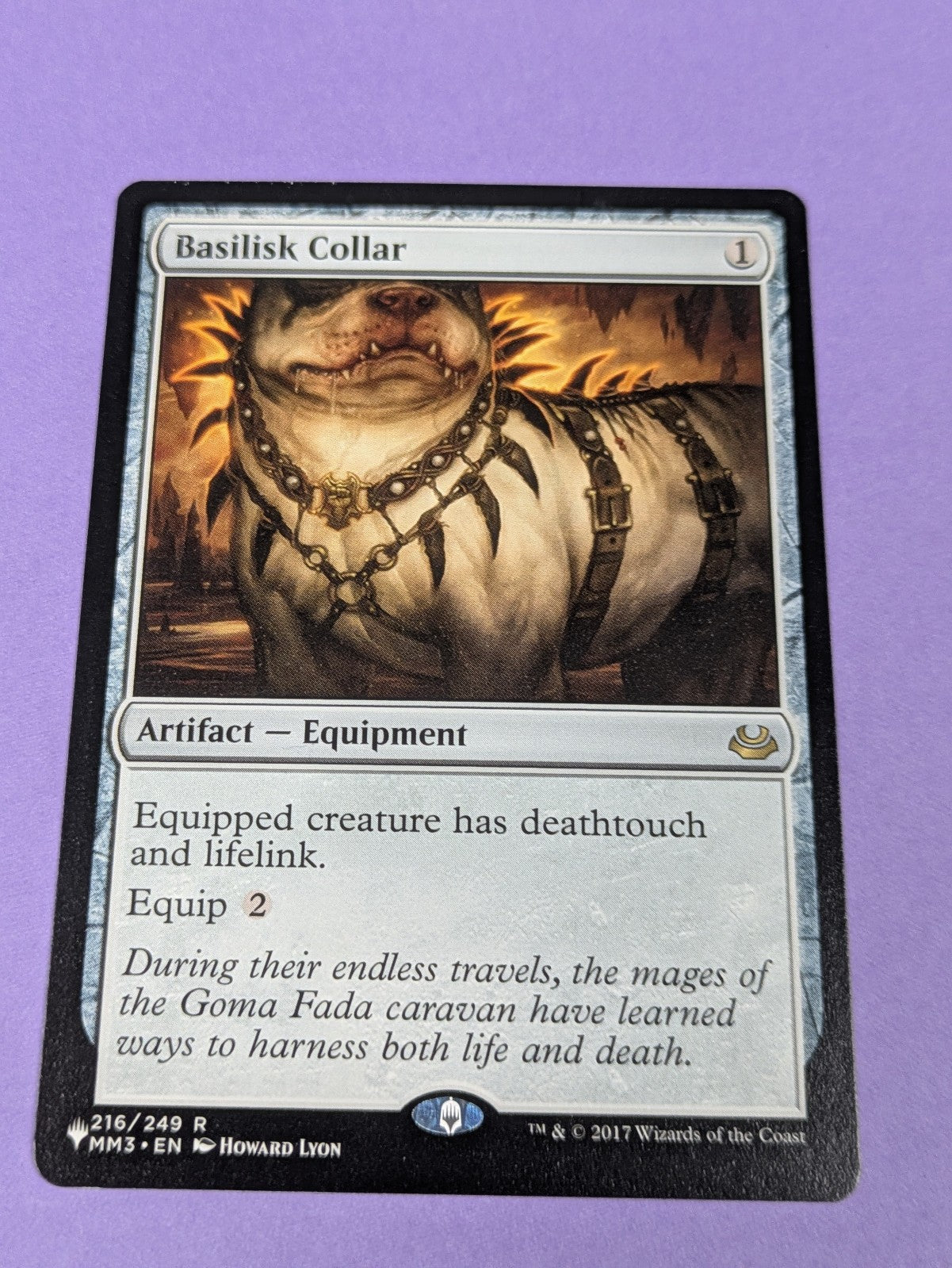 MTG Magic the Gathering: The List: Basilisk Collar #216/249 Rare - NM