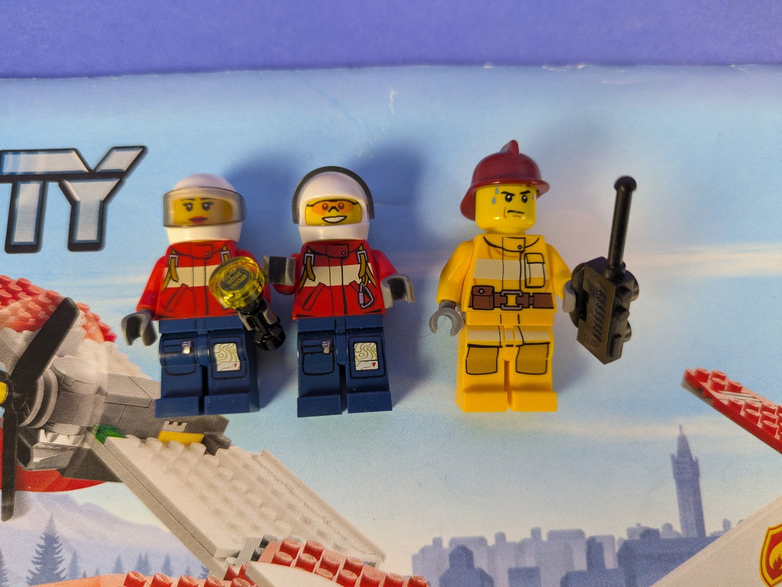Lego Town: City: Fire: Fire Plane 4209 - w/ Instructions