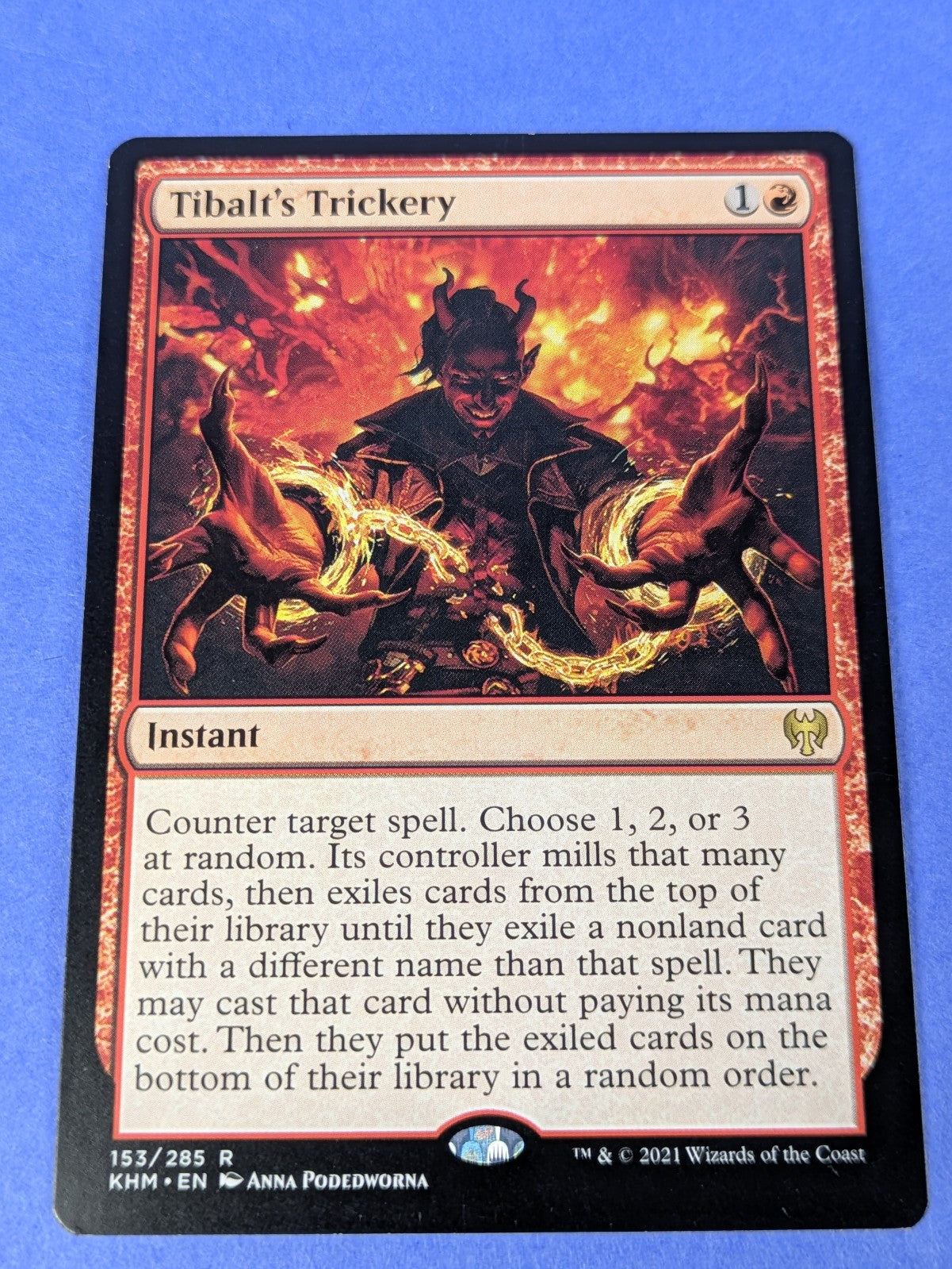 MTG Magic: Kaldheim: Tibalt's Trickery #153/285 Rare - NM