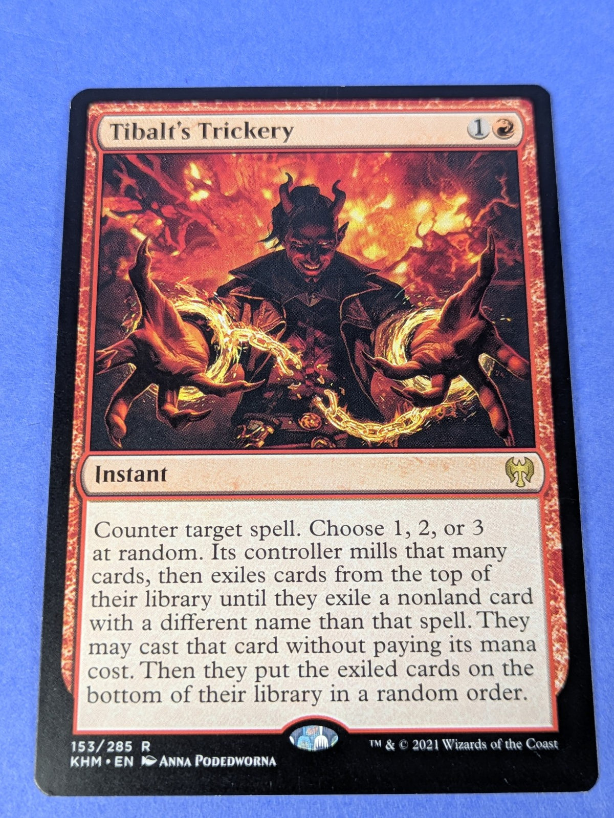 MTG Magic: Kaldheim: Tibalt's Trickery #153/285 Rare - NM