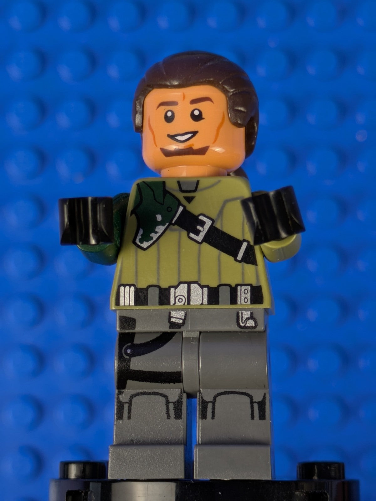 Lego Star Wars: Kanan Jarrus - Dark Brown Hair sw0602 Set fanexpo001, 75084