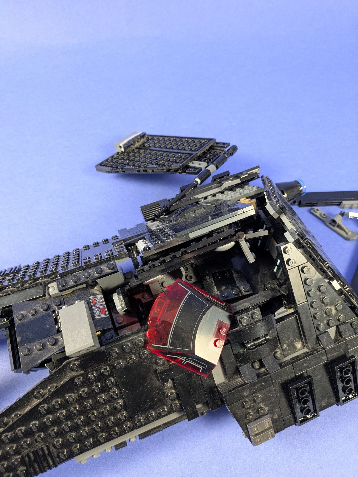 LEGO Star Wars Inquisitor Transport Scythe 75336 Incomplete Set Pre-Owned