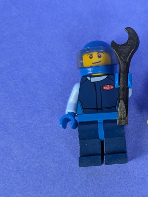 Lego SPEED CHAMPIONS: Bugatti Chiron 75878 - Incomplete Set