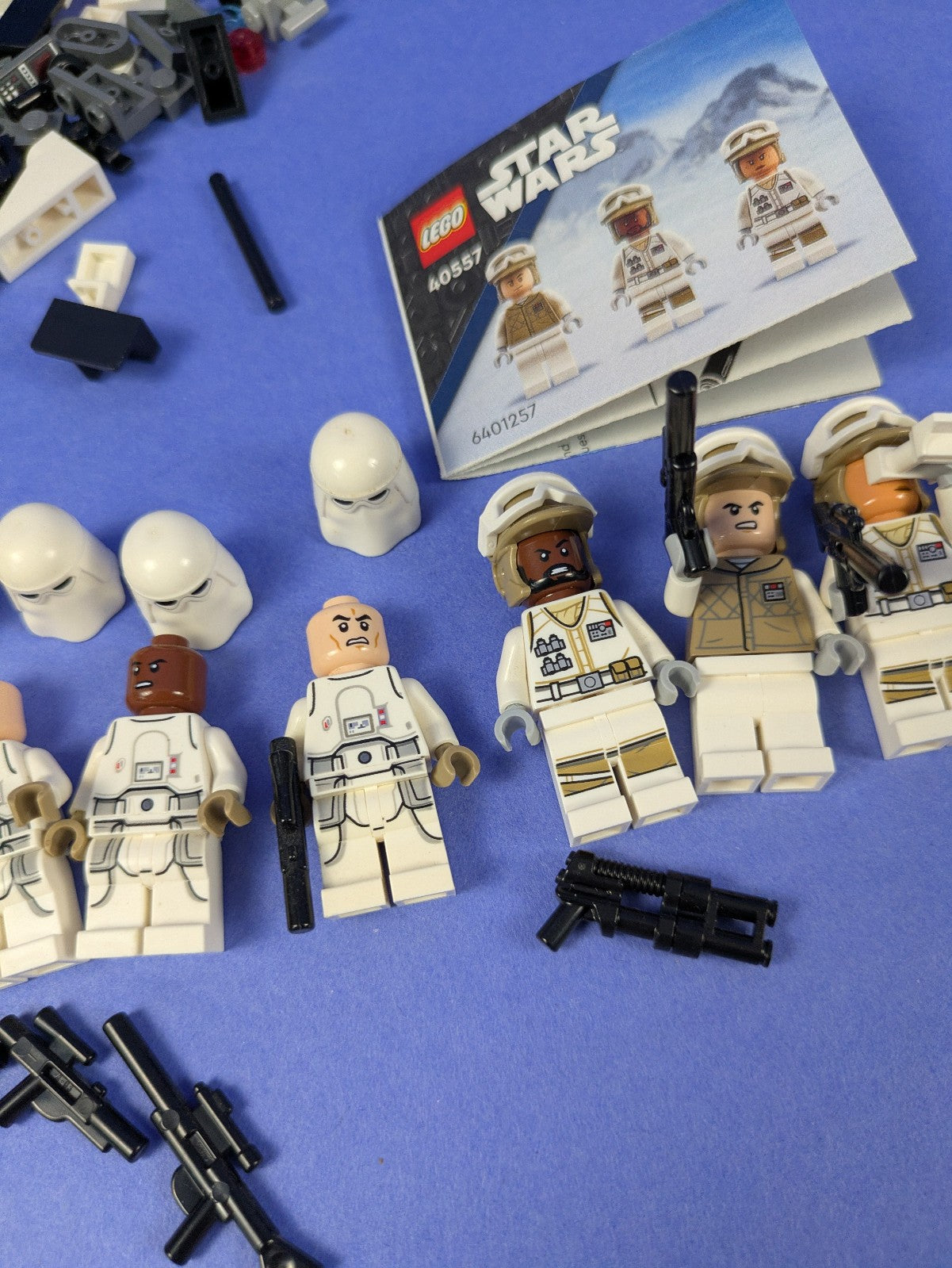 LEGO Star Wars Snow Trooper, Imperial Scout Trooper, & Hoth Rebel Trooper (14X)