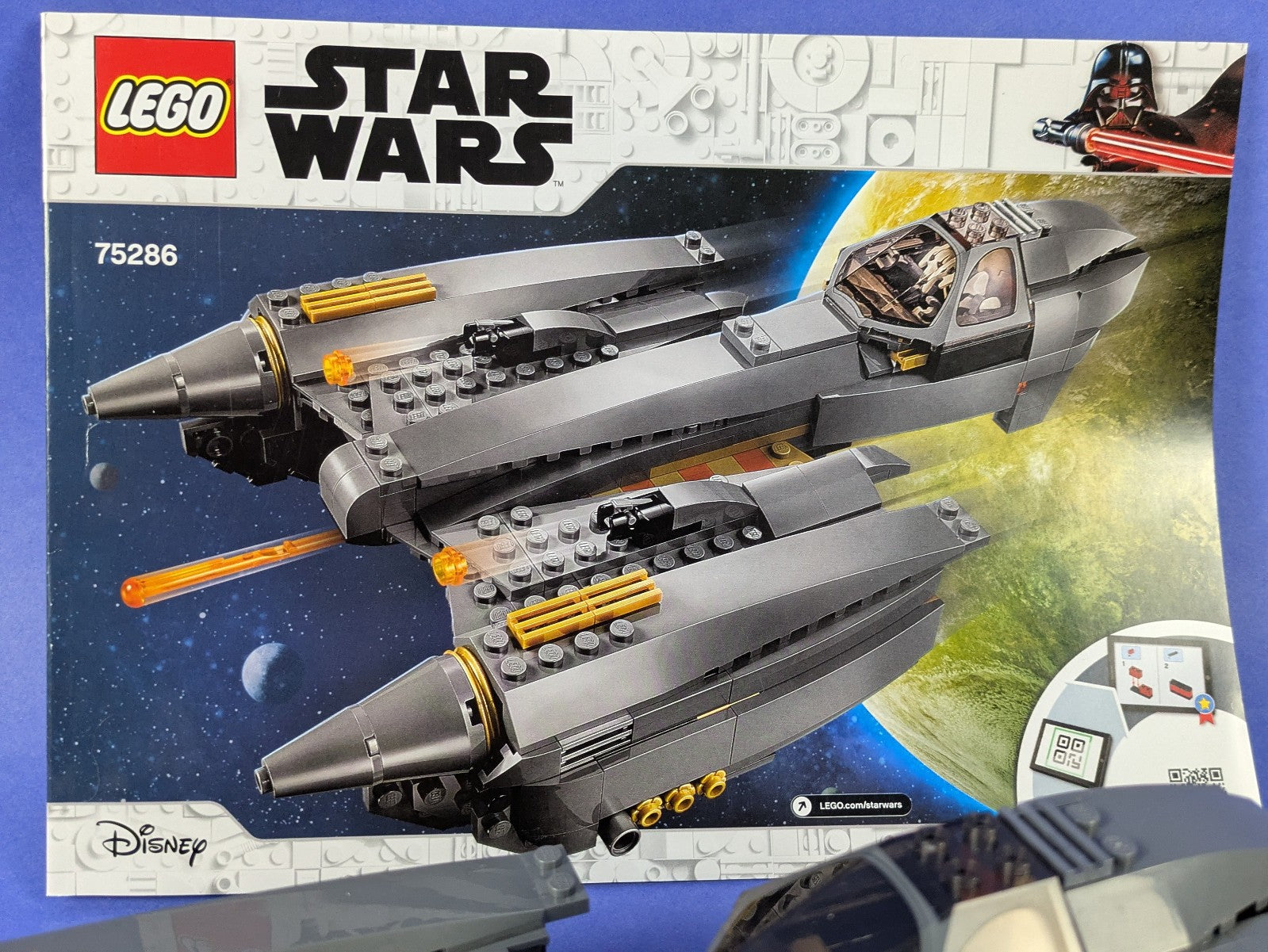 Lego Star Wars: Episode 3: General Grievous's Starfighter Set 75286 Complete Set
