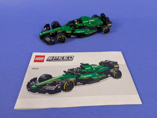 Lego SPEED CHAMPIONS: Aston Martin Vantage Safety Car & AMR23 76925 Incomplete