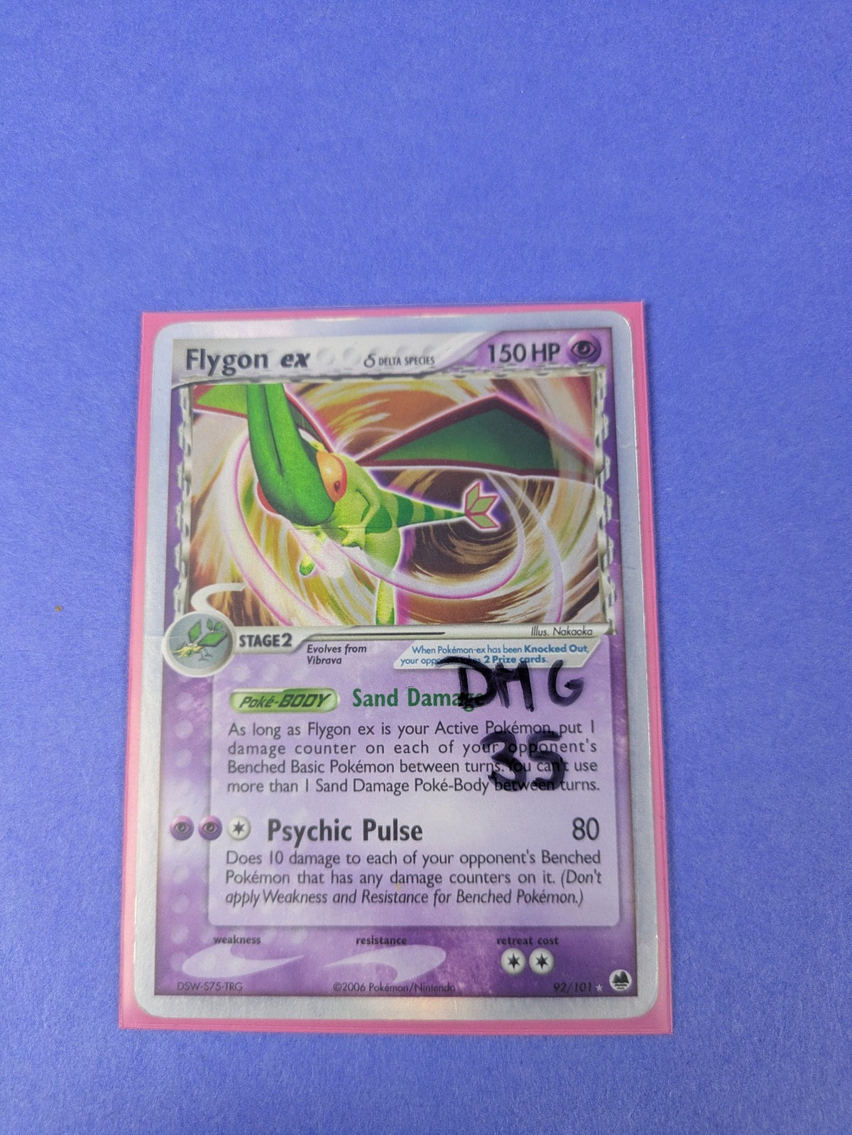 Flygon EX - 92/101- Ultra Rare - Pokemon Card - DMG