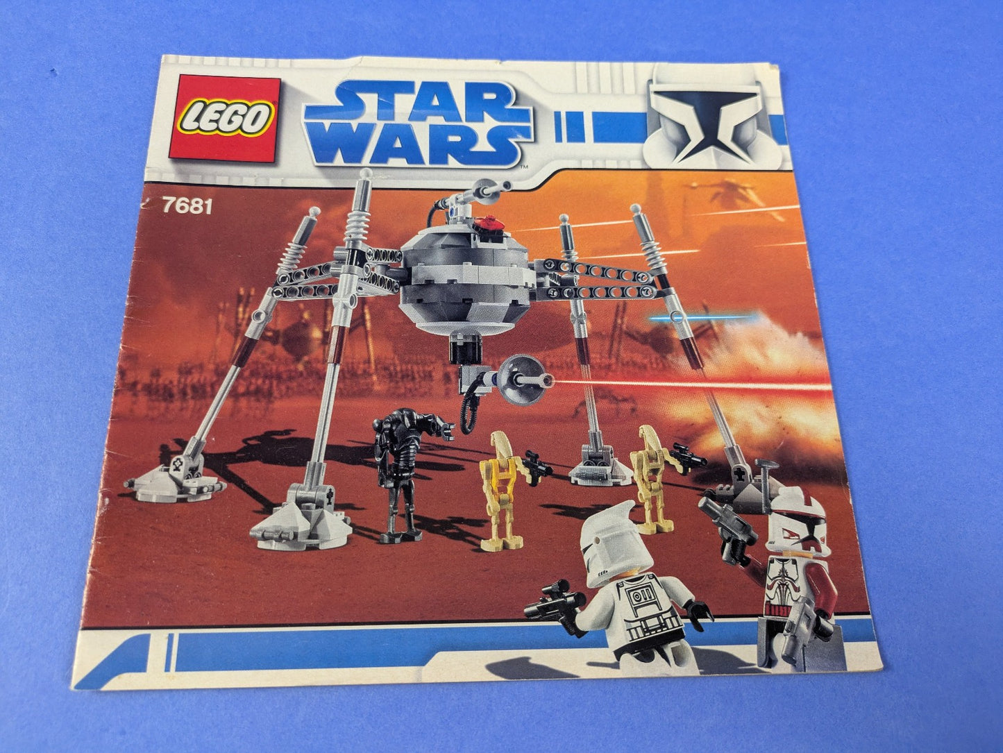 LEGO Star Wars Separatist Spider Droid 7681 Complete Set Pre-Owned