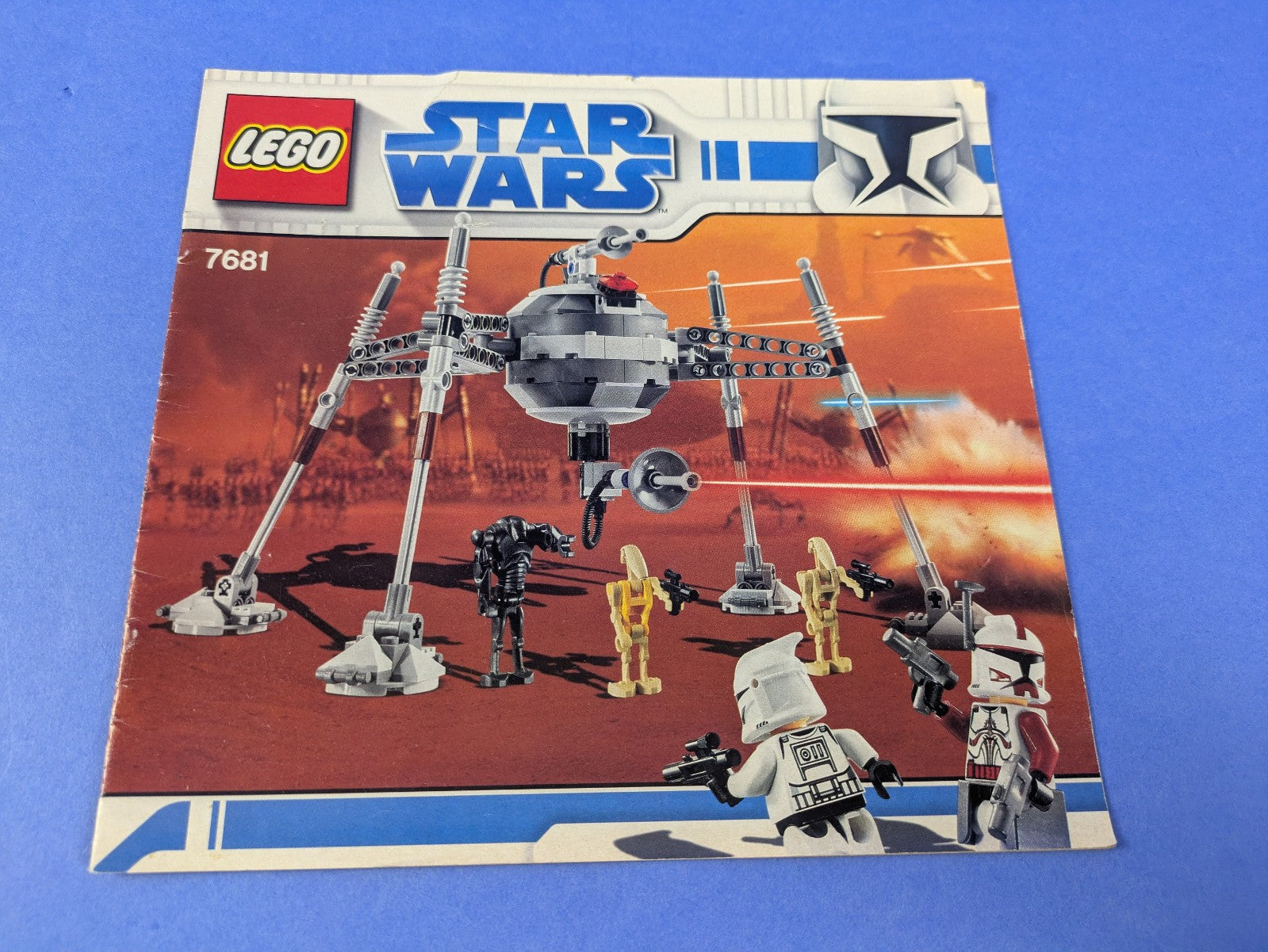 LEGO Star Wars Separatist Spider Droid 7681 Complete Set Pre-Owned