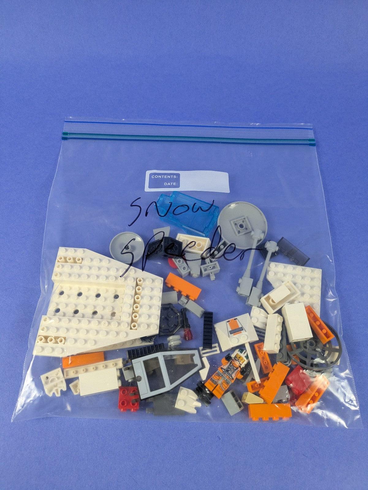 LEGO Star Wars Snowspeeder 75268 Incomplete Set Pre-Owned