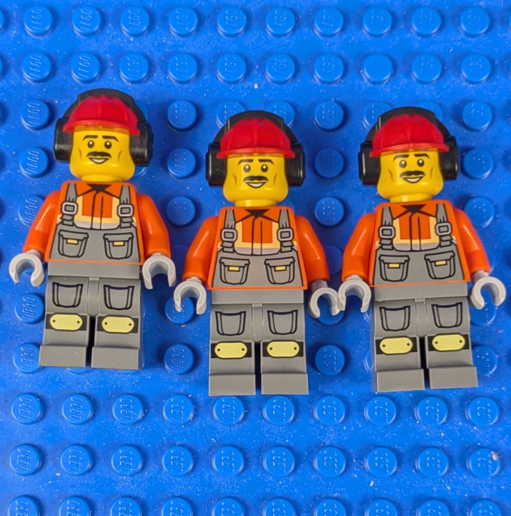 Lego Town: City: Construction: Construction Worker - Male cty1787 Set 60420