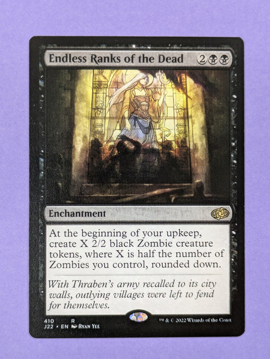 MTG Magic: Jumpstart 2022: Endless Ranks of the Dead #410 Rare - NM