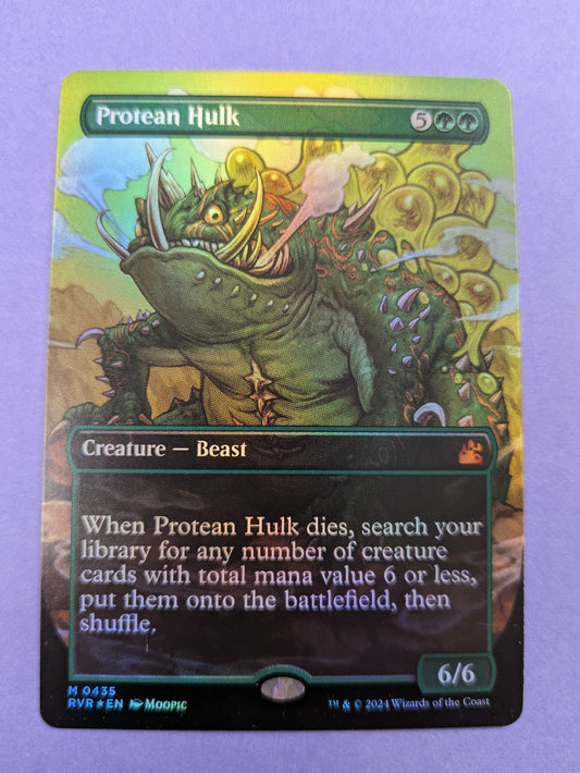 MTG Magic The Gathering: Ravnica Remastered: Protean Hulk Foil #0435 Mythic - NM