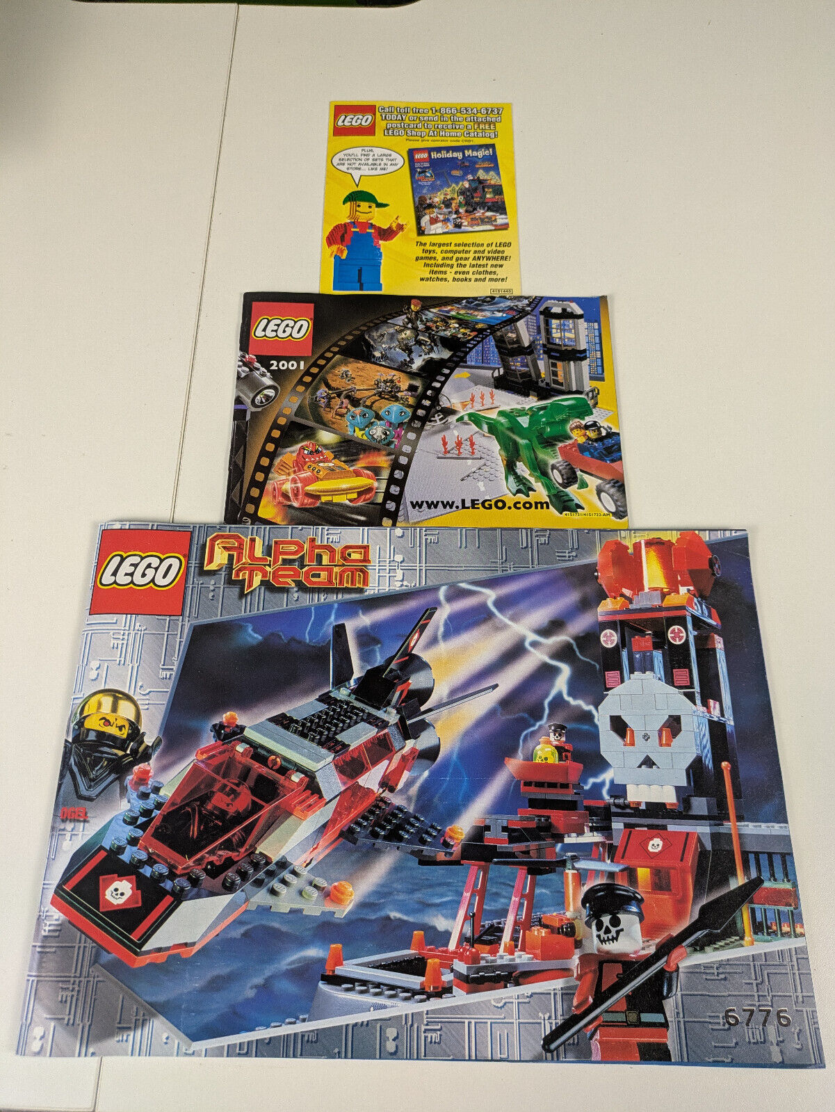 Lego Alpha Team: Ogel Control Center Set 6776 - BRAND NEW SEALED INSIDE!