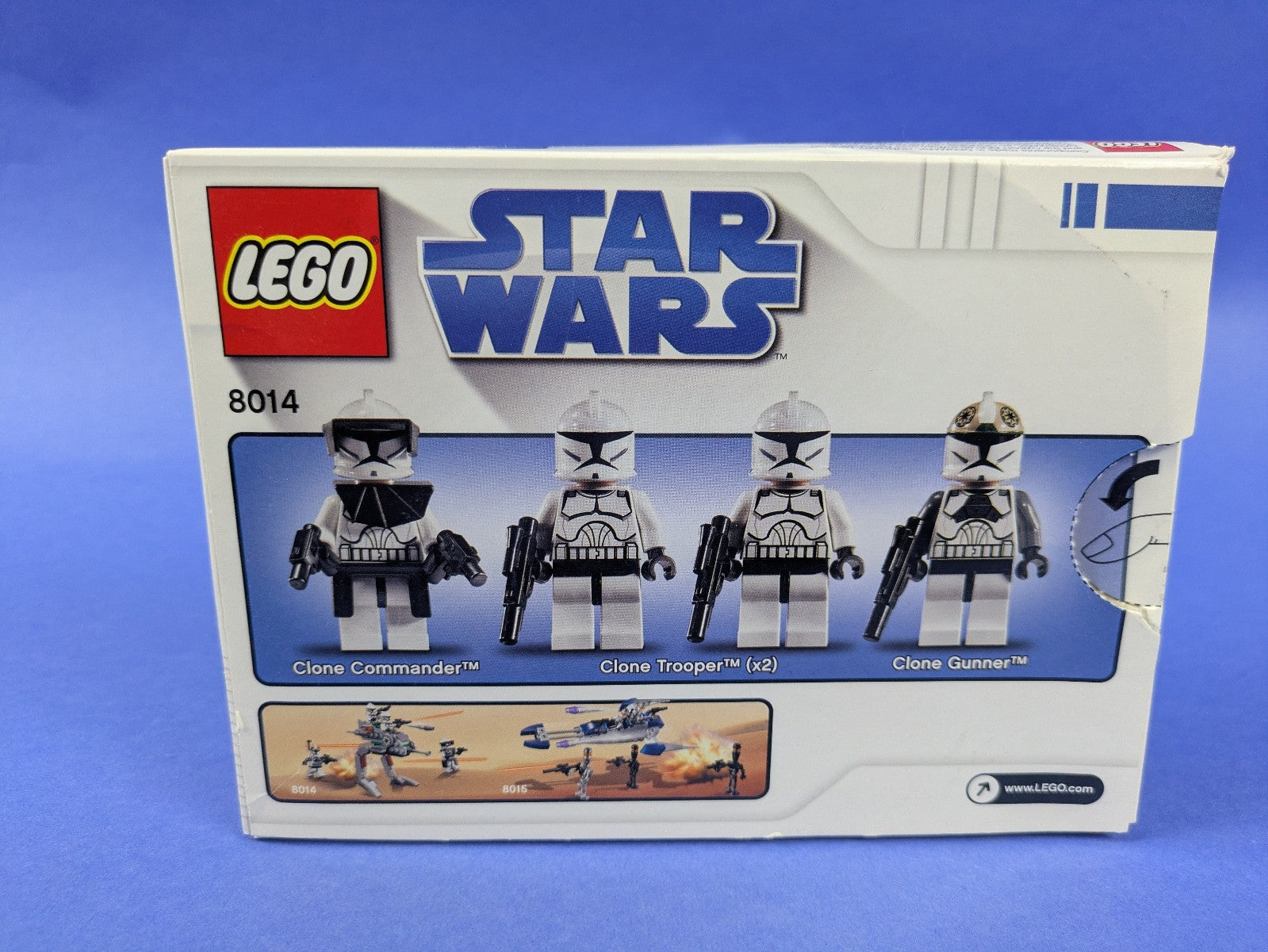 LEGO Star Wars Clone Walker Battle Pack 8014 Complete Set Pre-Owned