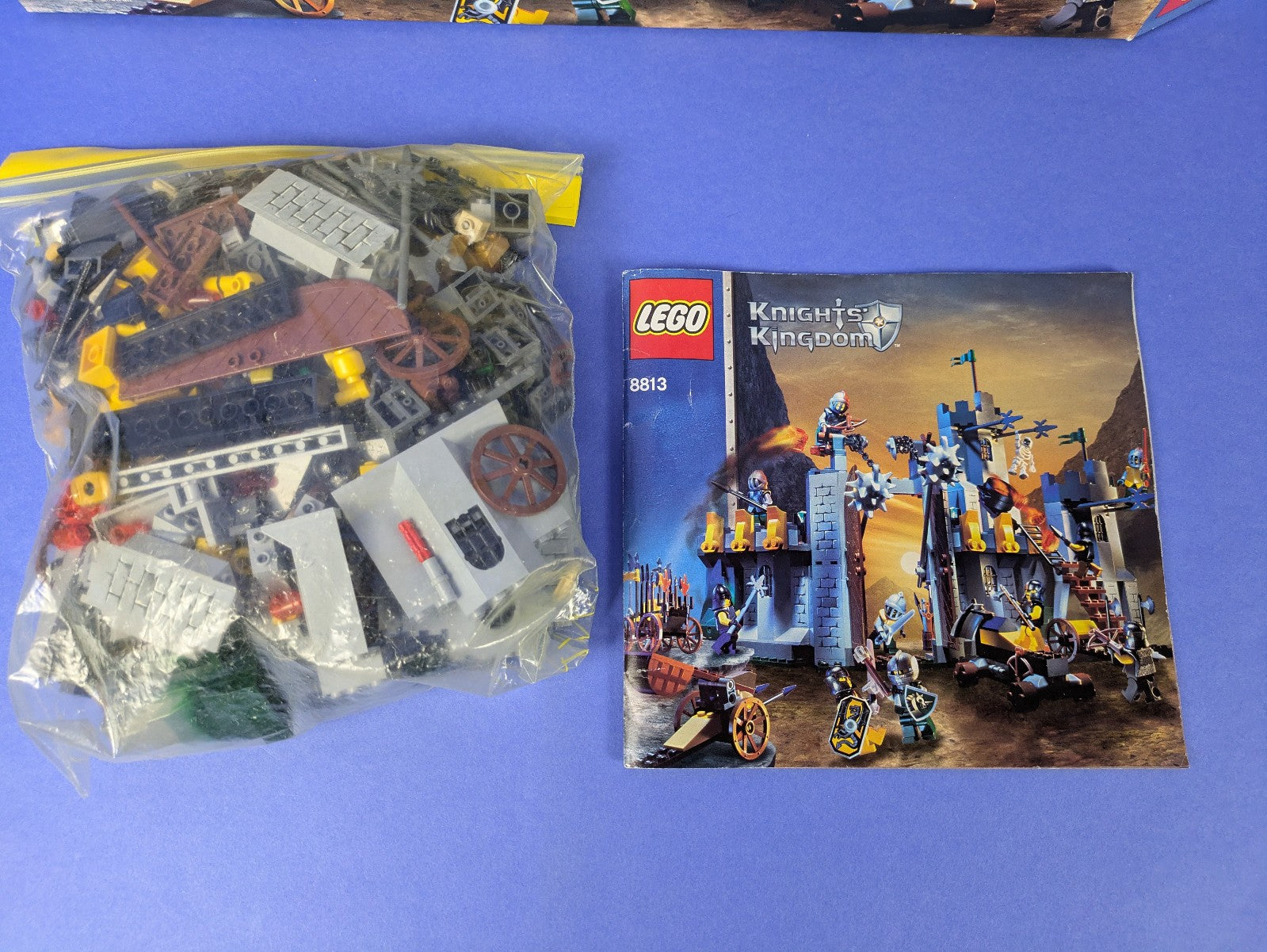 Lego Castle: Knights Kingdom II: Battle at the Pass Set 8813 - Incomplete Set
