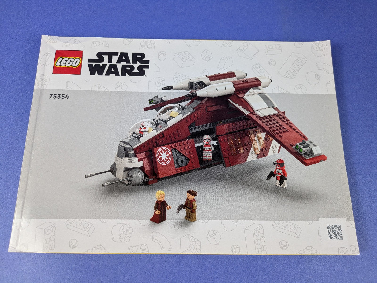 Lego Star Wars: The Clone Wars: Coruscant Guard Gunship Set 75354 Complete Set
