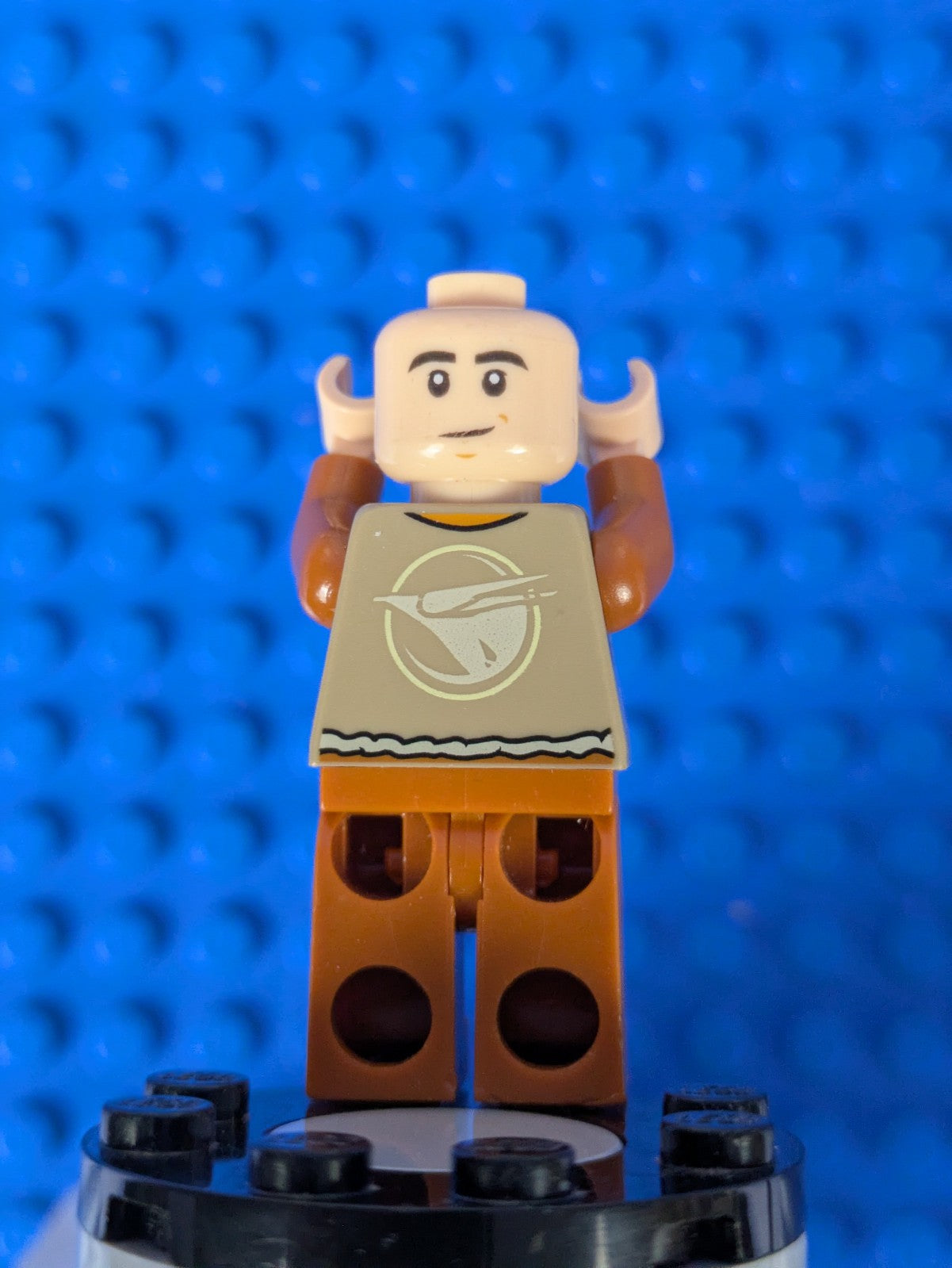 Lego Star Wars: Ezra Bridger - Dark Tan Vest, Helmet sw0574a Set 75048