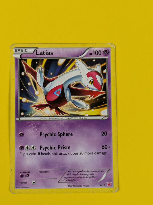 Latias - 14/30 - Promo XY Trainer Kit Latias - Pokemon Card - LP
