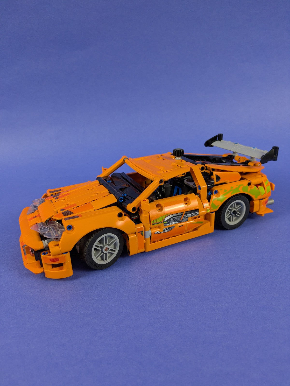 Lego Technic: Race: Fast & Furious Toyota Supra MK4 Set 42204 Complete Set