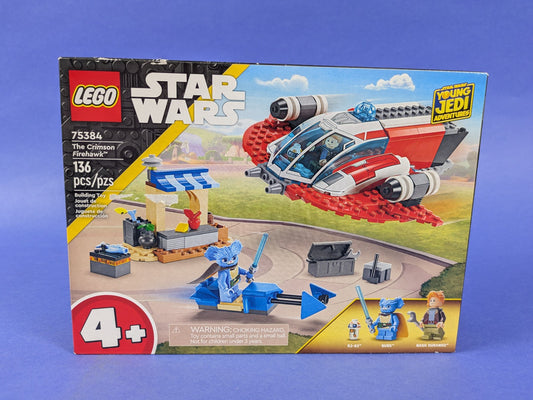 Lego Star Wars: Young Jedi Adventures: The Crimson Firehawk Set 75384 BRAND NEW