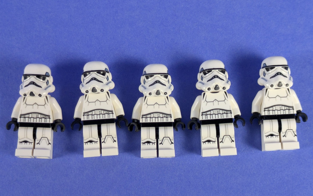 Lego Star Wars: Imperial Stormtrooper - Printed Legs (5X) sw0585 Set 75055 75159