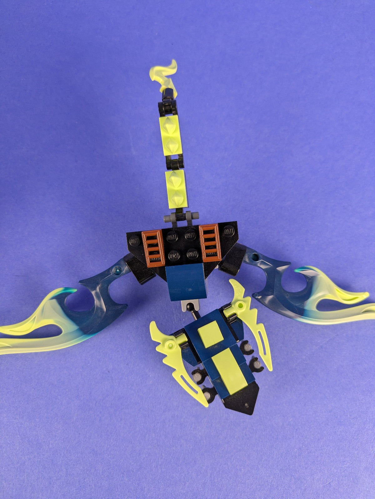 LEGO NINJAGO Ronin R.E.X. 70735 Incomplete Set Pre-Owned