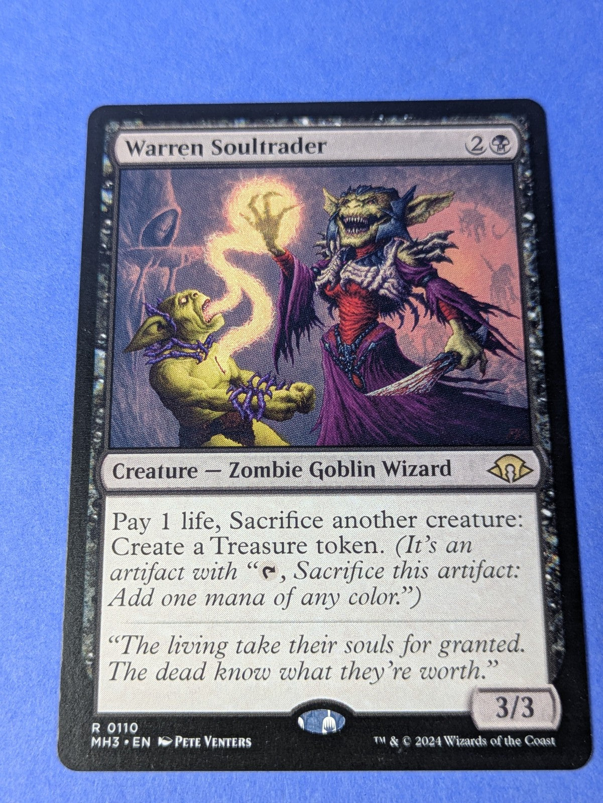 MTG Magic: Modern Horizons 3: Warren Soultrader Foil #0110 Rare - NM