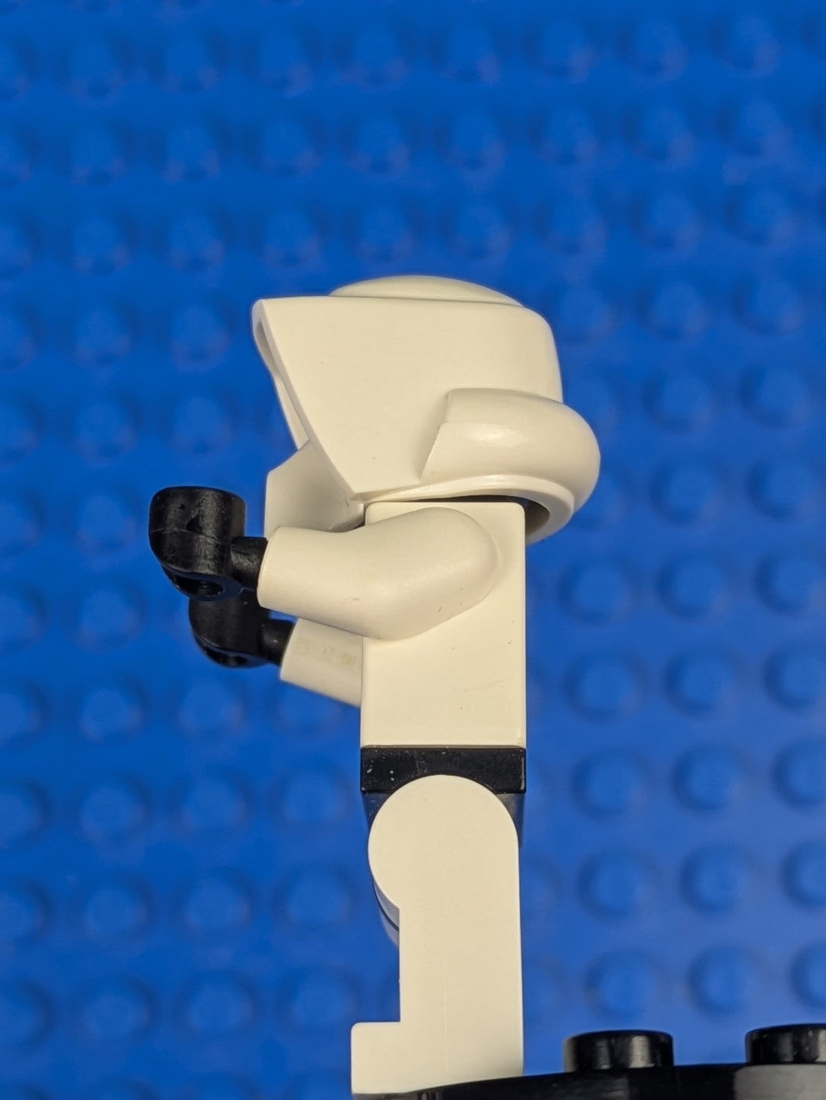 Lego Star Wars: Imperial Scout Trooper - Plain Black Head sw0005a Set 8038