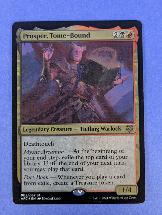 MTG: Adventures In The Forgotten Realms: Prosper, Tome-Bound Foil #002/062 - NM