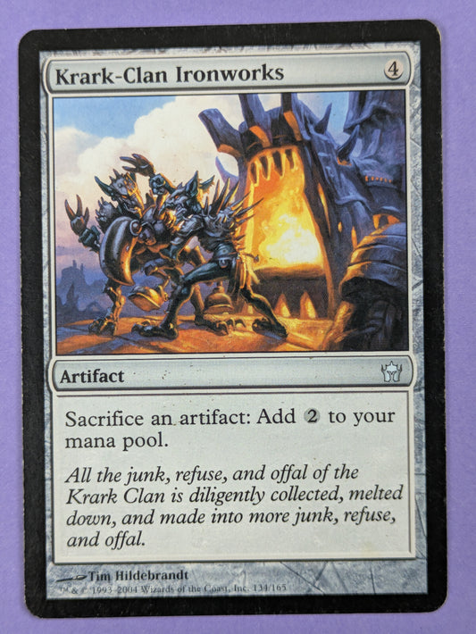 MTG Magic: Fifth Dawn: Krark-Clan Ironworks #134/165 Uncommon - LP