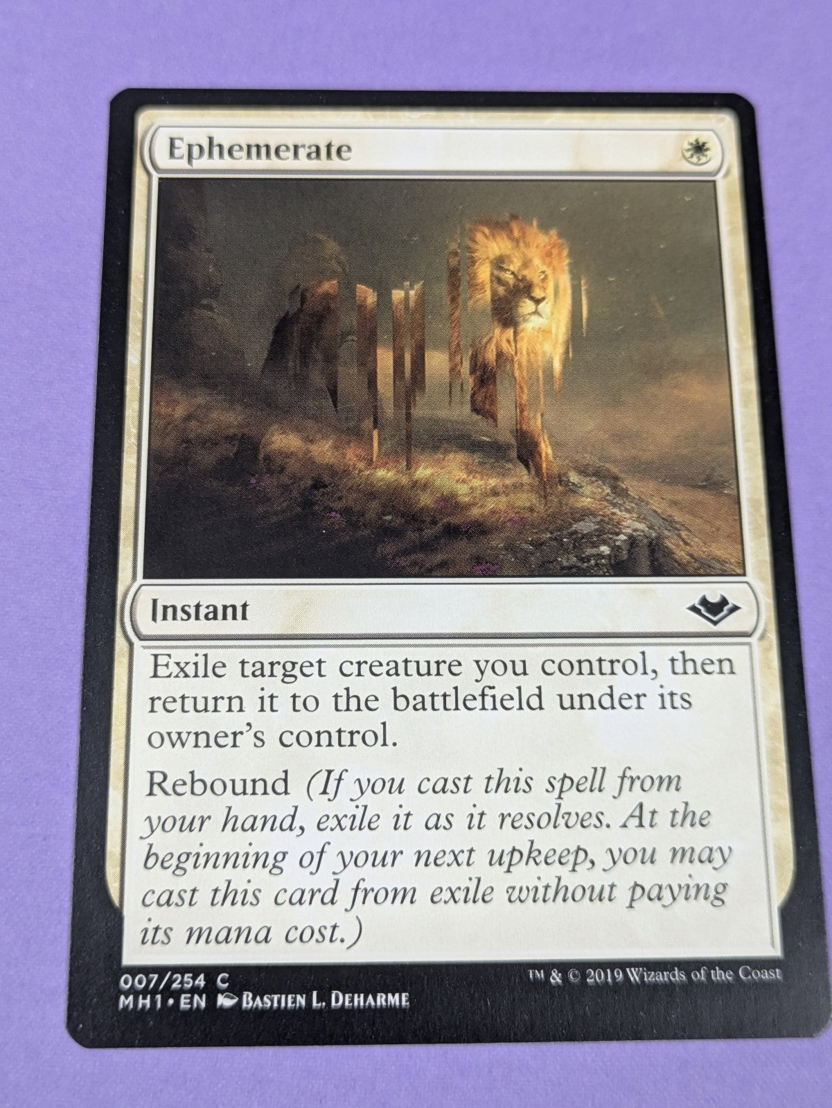 MTG Magic: Modern Horizons: Ephemerate #007/254 Common - NM