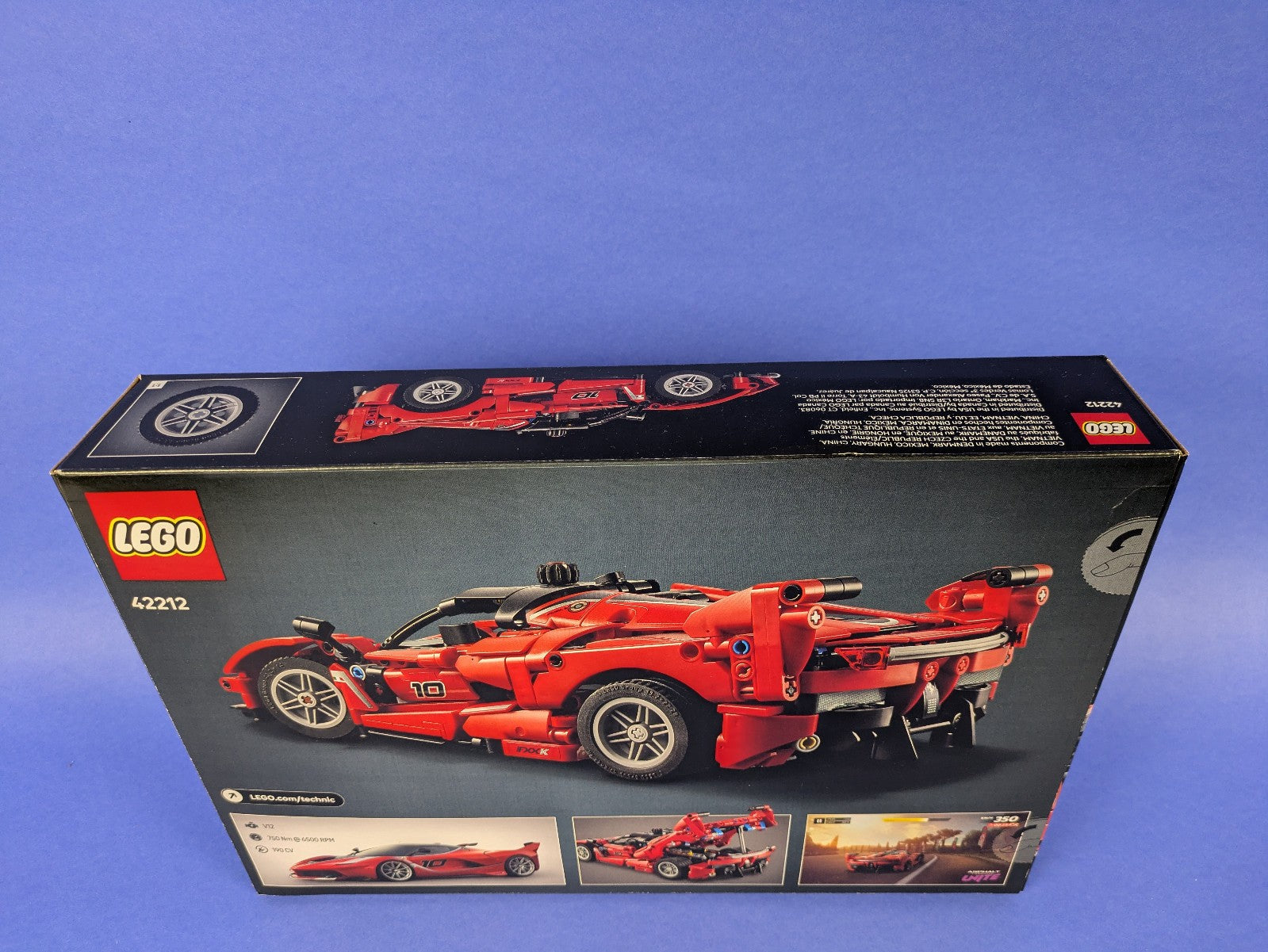 Lego Technic: Model: Race: Ferrari FXX K Set 42212 - BRAND NEW