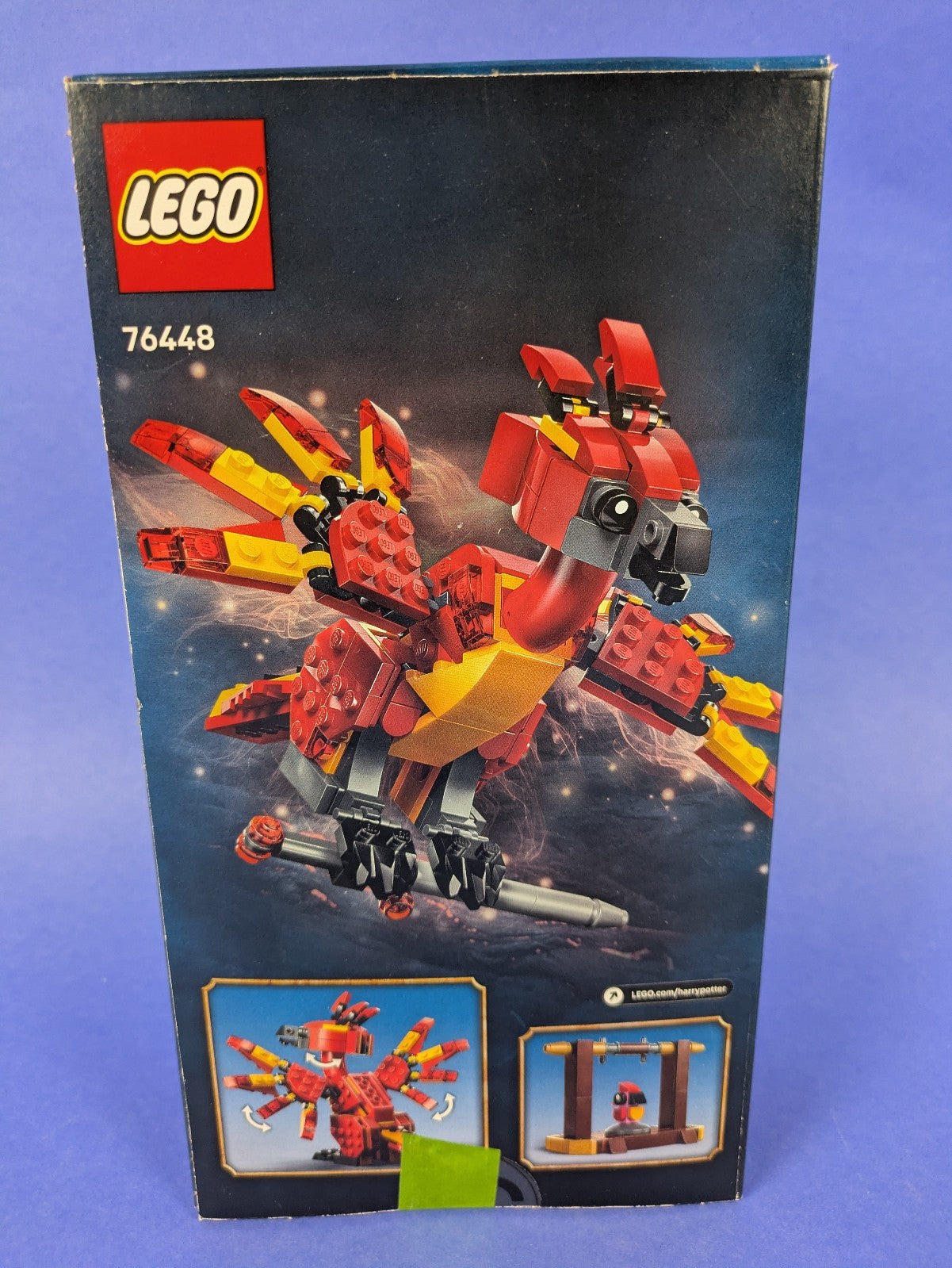 Lego Harry Potter: Sculptures: Fawkes: Dumbledore's Phoenix Set 76448 Complete