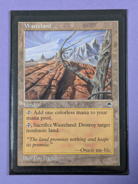 MTG Magic The Gathering: Tempest: Wasteland Uncommon - LP
