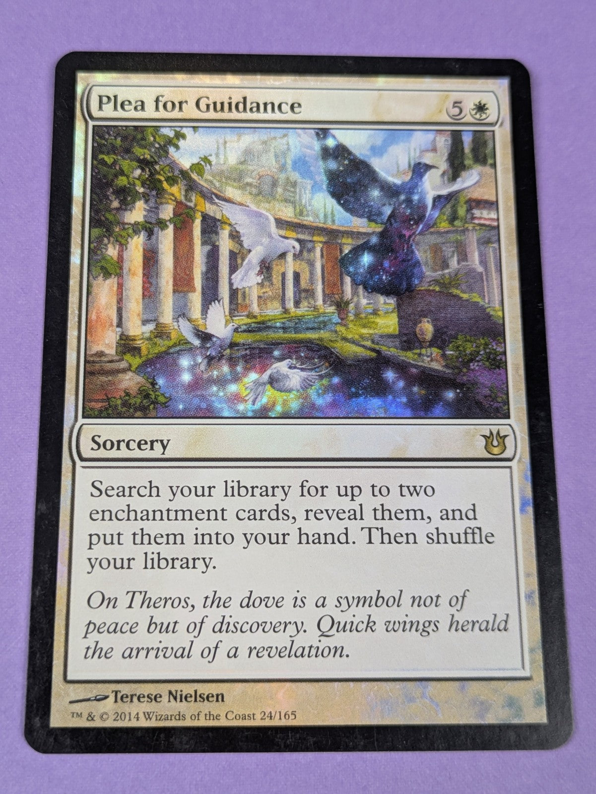 MTG Magic: Born of the Gods: Plea for Guidance #24/165 Rare - NM