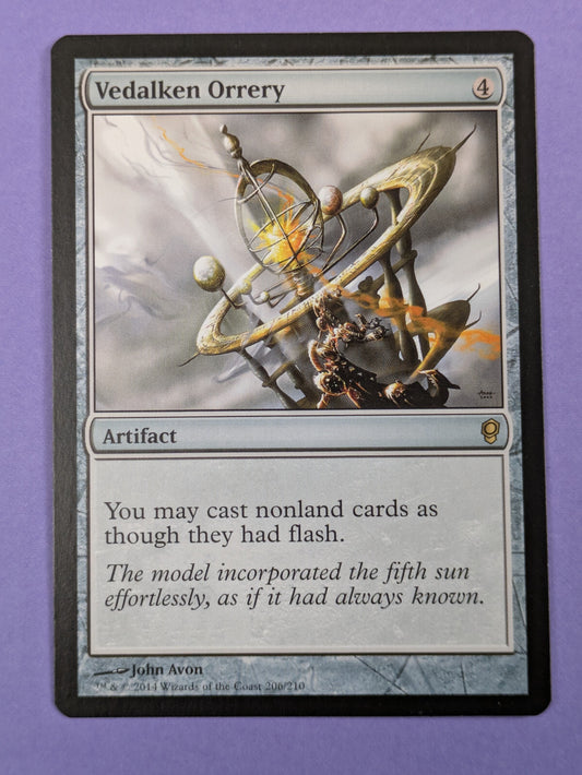 MTG Magic: Conspiracy Vedalken Orrery Rare #206/210 - NM