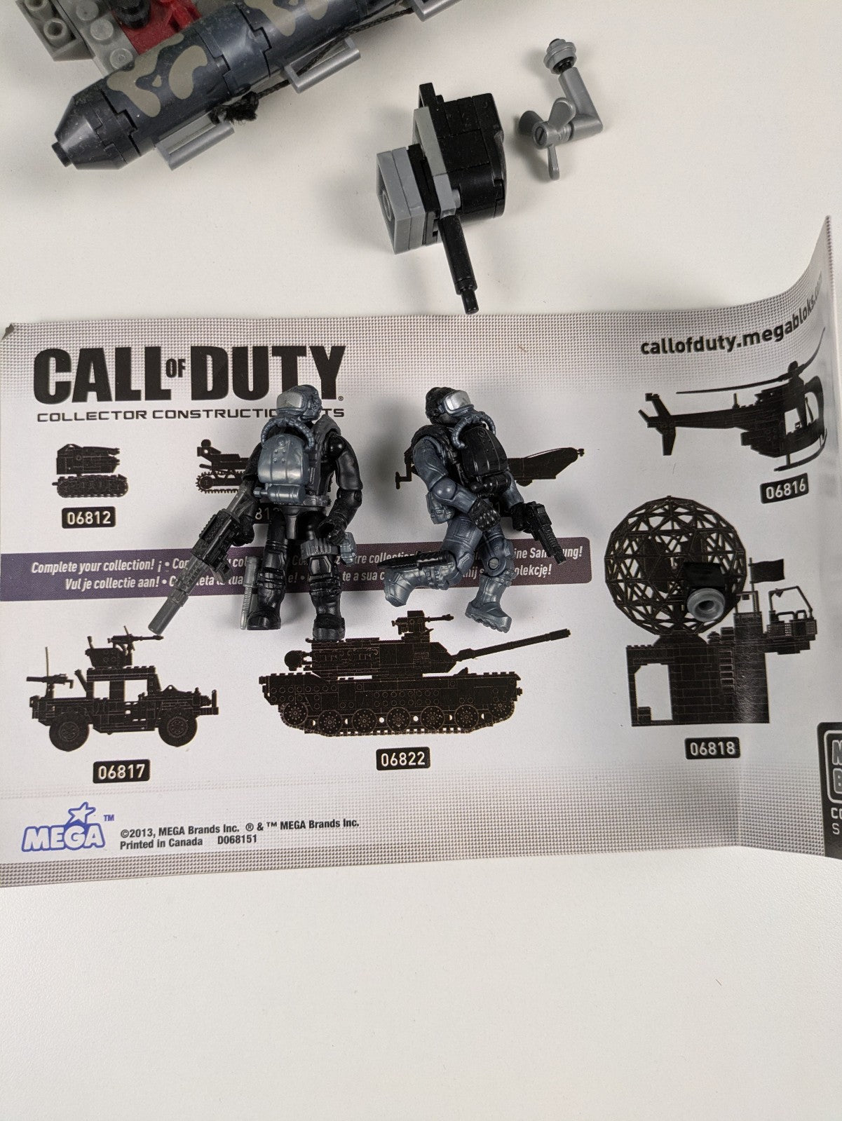 Mega Bloks Call of Duty Rib Beach Assault Set DCL25 06815