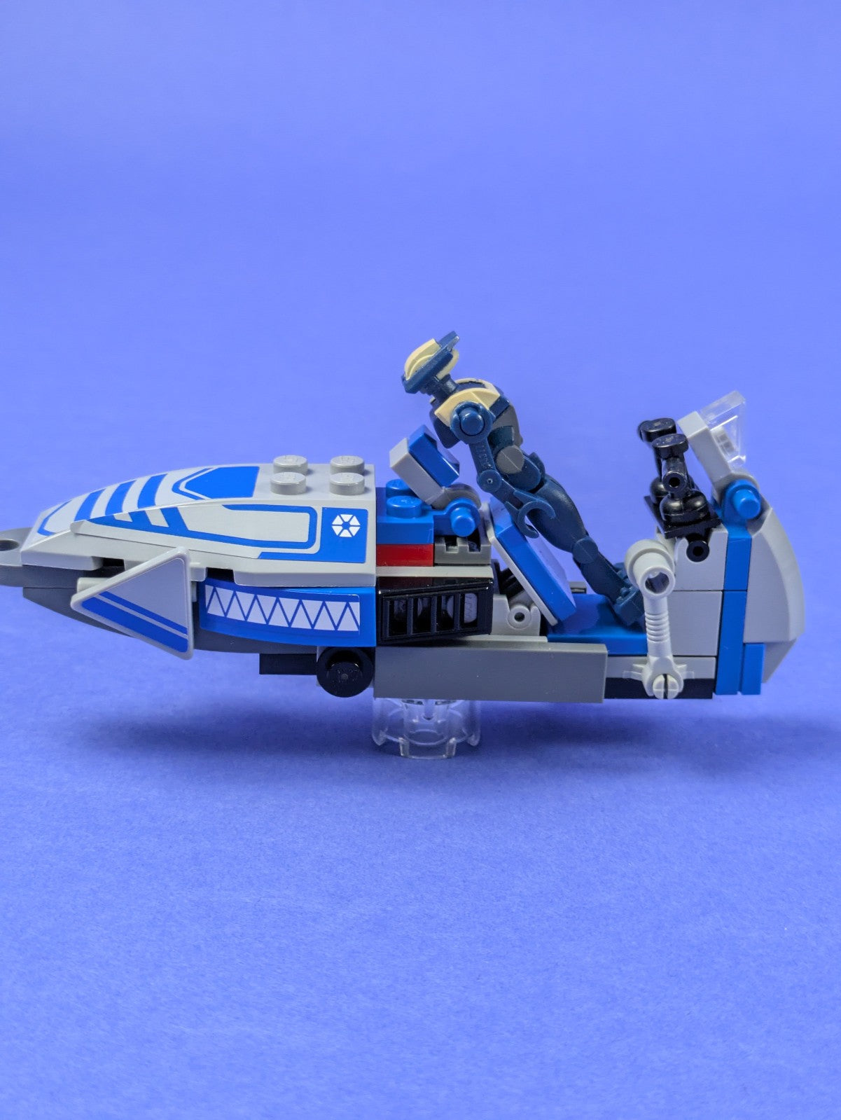 LEGO Star Wars Mace Windu's Jedi Starfighter 7868 Incomplete Set Pre-Owned