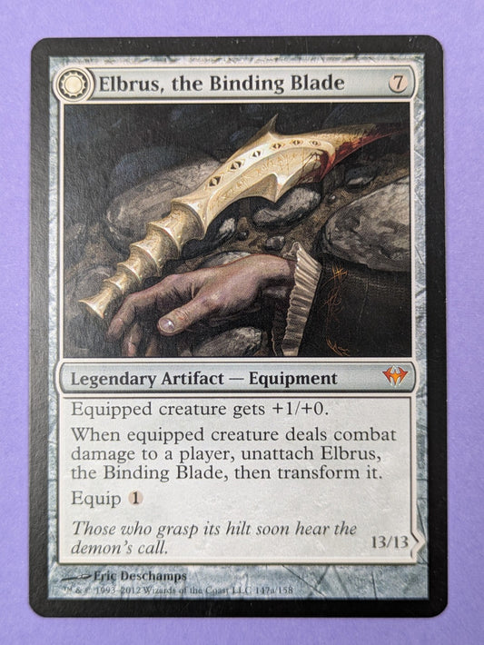 MTG: Dark Ascension: Elbrus, the Binding Blade / Withengar Unbound 147a/158 - LP