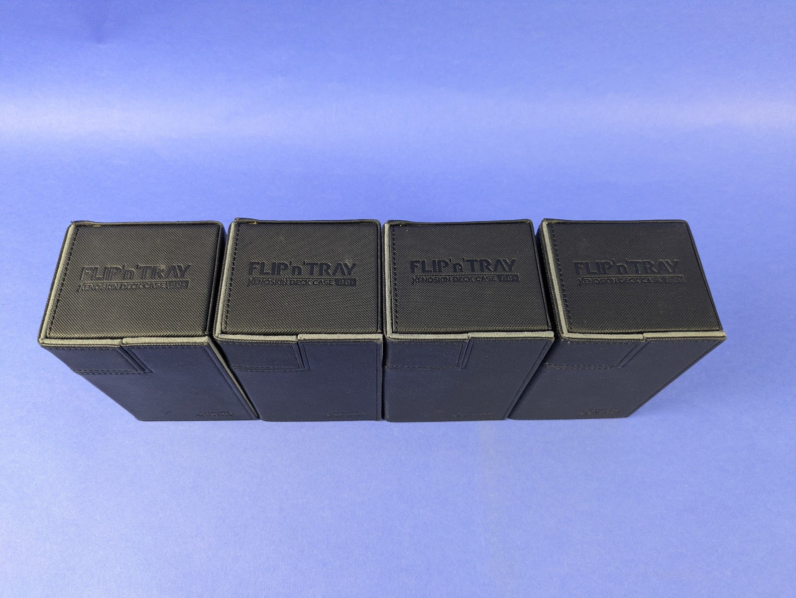 Ultimate Guard FLIP n TRAY Xenoskin Deck Case 80+ Black for MTG Pokemon and etc